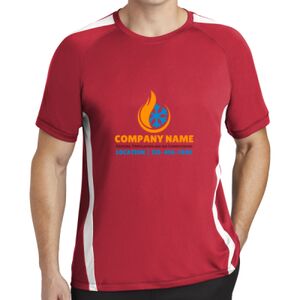 Sport Tek Colorblock PosiCharge Competitor Tee Thumbnail