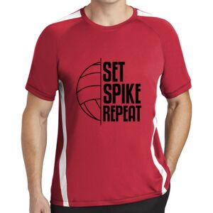 Sport Tek Colorblock PosiCharge Competitor Tee Thumbnail