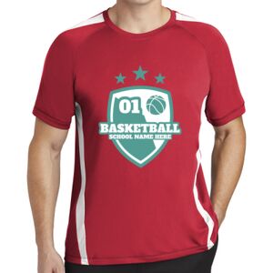 Sport Tek Colorblock PosiCharge Competitor Tee Thumbnail