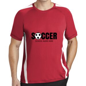 Sport Tek Colorblock PosiCharge Competitor Tee Thumbnail