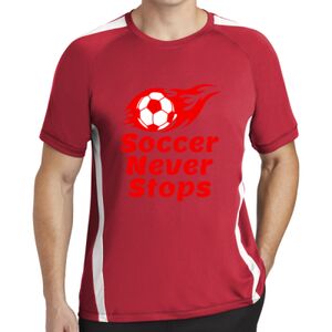 Sport Tek Colorblock PosiCharge Competitor Tee Thumbnail