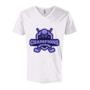 Next Level Cotton V Neck Tee Thumbnail