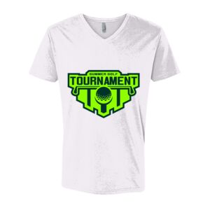 Next Level Cotton V Neck Tee Thumbnail