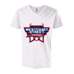 Next Level Cotton V Neck Tee Thumbnail