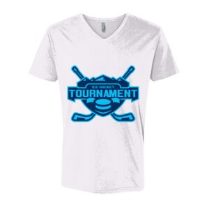 Next Level Cotton V Neck Tee Thumbnail