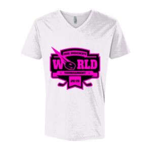 Next Level Cotton V Neck Tee Thumbnail