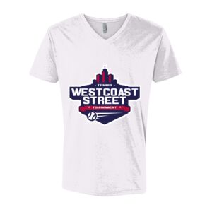 Next Level Cotton V Neck Tee Thumbnail