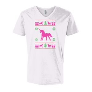 Next Level Cotton V Neck Tee Thumbnail