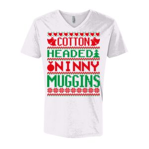 Next Level Cotton V Neck Tee Thumbnail