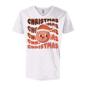 Next Level Cotton V Neck Tee Thumbnail