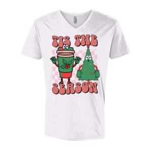 Next Level Cotton V Neck Tee Thumbnail