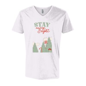 Next Level Cotton V Neck Tee Thumbnail