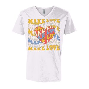 Next Level Cotton V Neck Tee Thumbnail