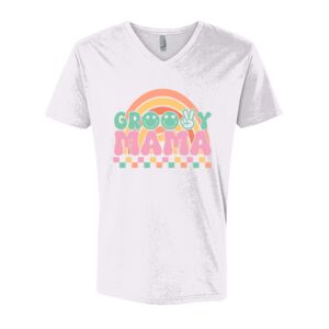 Next Level Cotton V Neck Tee Thumbnail