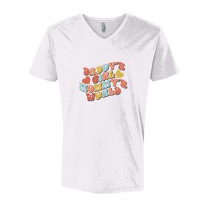 Next Level Cotton V Neck Tee Thumbnail