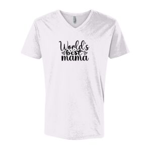 Next Level Cotton V Neck Tee Thumbnail