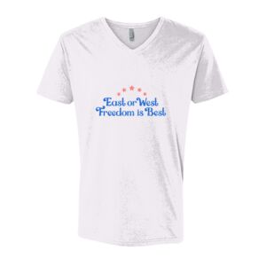 Next Level Cotton V Neck Tee Thumbnail