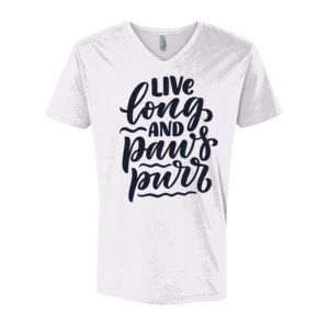 Next Level Cotton V Neck Tee Thumbnail