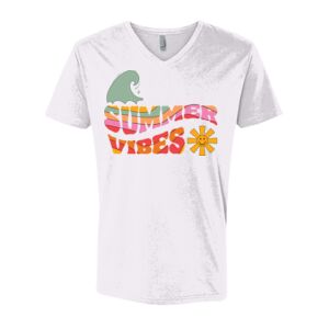 Next Level Cotton V Neck Tee Thumbnail