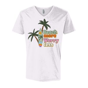 Next Level Cotton V Neck Tee Thumbnail