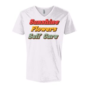 Next Level Cotton V Neck Tee Thumbnail