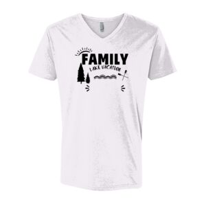 Next Level Cotton V Neck Tee Thumbnail