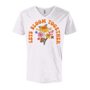 Next Level Cotton V Neck Tee Thumbnail