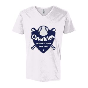 Next Level Cotton V Neck Tee Thumbnail