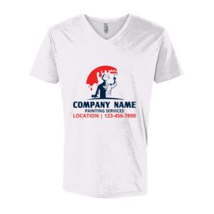 Next Level Cotton V Neck Tee Thumbnail