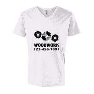 Next Level Cotton V Neck Tee Thumbnail