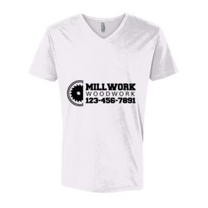 Next Level Cotton V Neck Tee Thumbnail