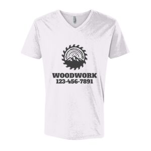 Next Level Cotton V Neck Tee Thumbnail