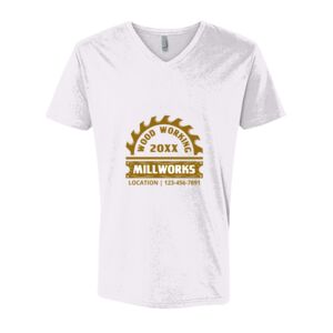 Next Level Cotton V Neck Tee Thumbnail