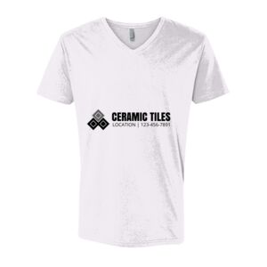 Next Level Cotton V Neck Tee Thumbnail