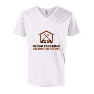 Next Level Cotton V Neck Tee Thumbnail