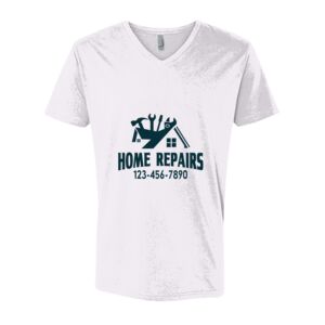 Next Level Cotton V Neck Tee Thumbnail