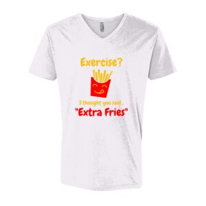 Next Level Cotton V Neck Tee Thumbnail