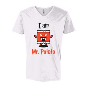 Next Level Cotton V Neck Tee Thumbnail