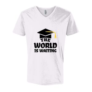 Next Level Cotton V Neck Tee Thumbnail