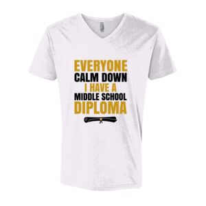 Next Level Cotton V Neck Tee Thumbnail