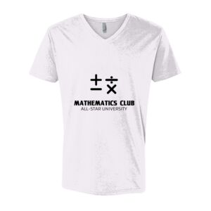 Next Level Cotton V Neck Tee Thumbnail