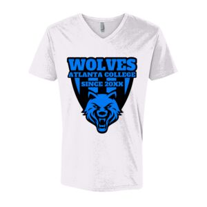 Next Level Cotton V Neck Tee Thumbnail