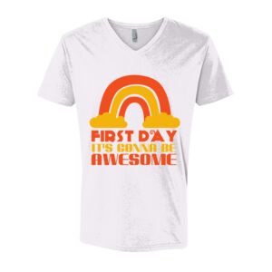 Next Level Cotton V Neck Tee Thumbnail