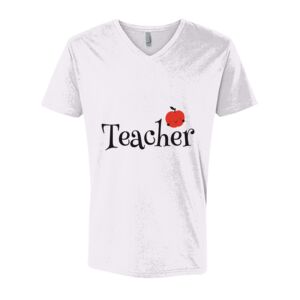 Next Level Cotton V Neck Tee Thumbnail