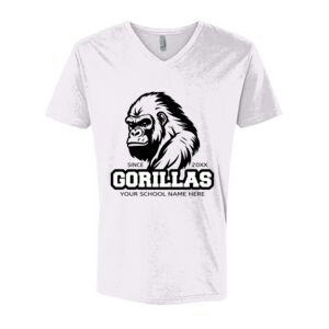 Next Level Cotton V Neck Tee Thumbnail