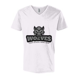 Next Level Cotton V Neck Tee Thumbnail