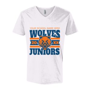 Next Level Cotton V Neck Tee Thumbnail