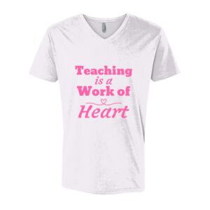 Next Level Cotton V Neck Tee Thumbnail