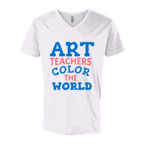 Next Level Cotton V Neck Tee Thumbnail