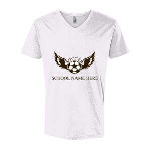 Next Level Cotton V Neck Tee Thumbnail